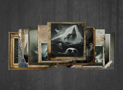 Additional artwork for "The Laniakea Architecture: Volume II" by As Light Dies available at Darkwoods Webstore