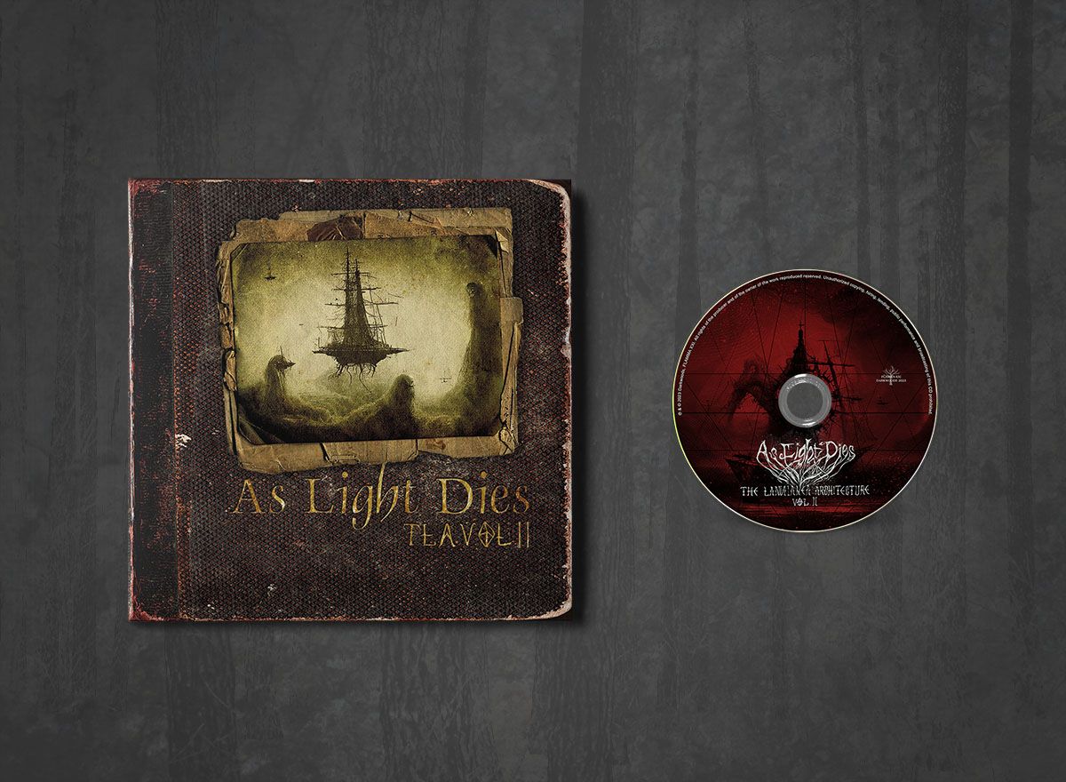 Additional artwork for "The Laniakea Architecture: Volume II" by As Light Dies available at Darkwoods Webstore