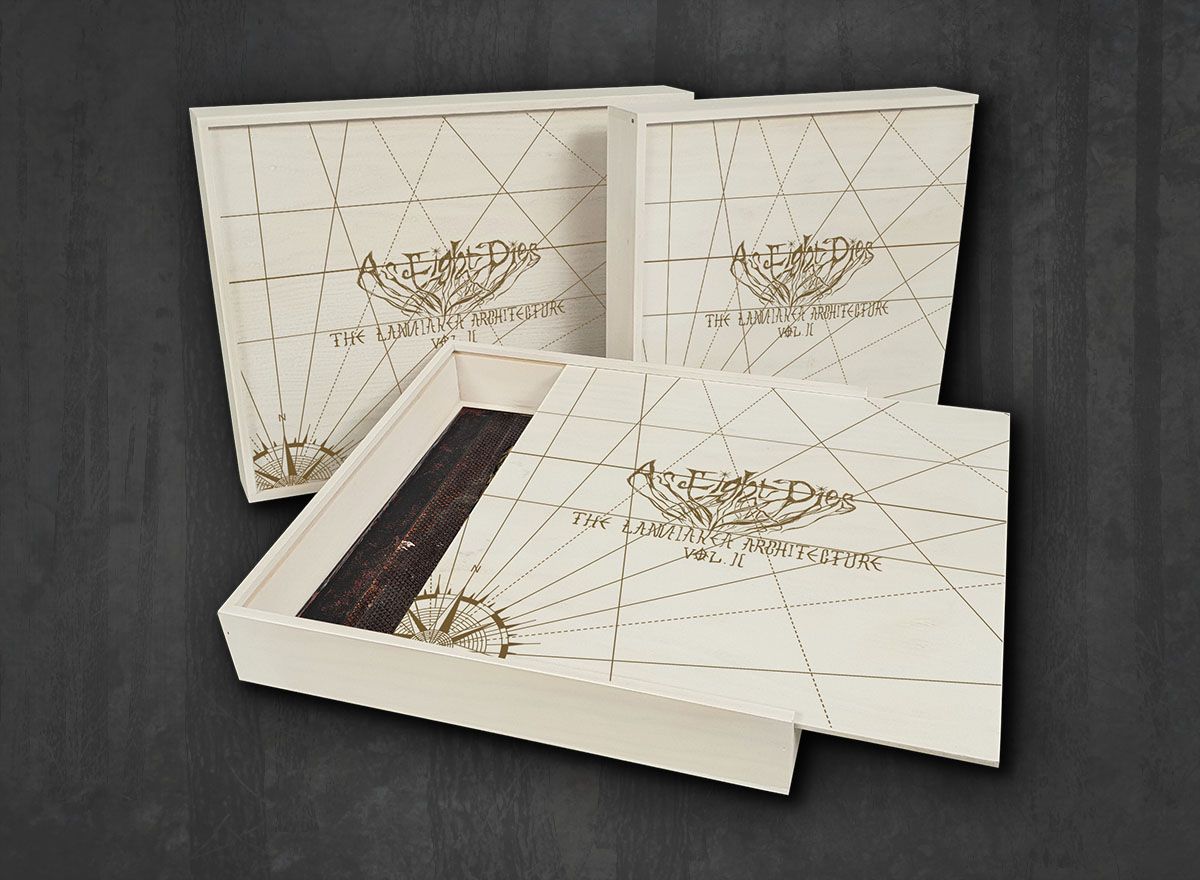 Additional artwork for "The Laniakea Architecture: Volume II" by As Light Dies available at Darkwoods Webstore