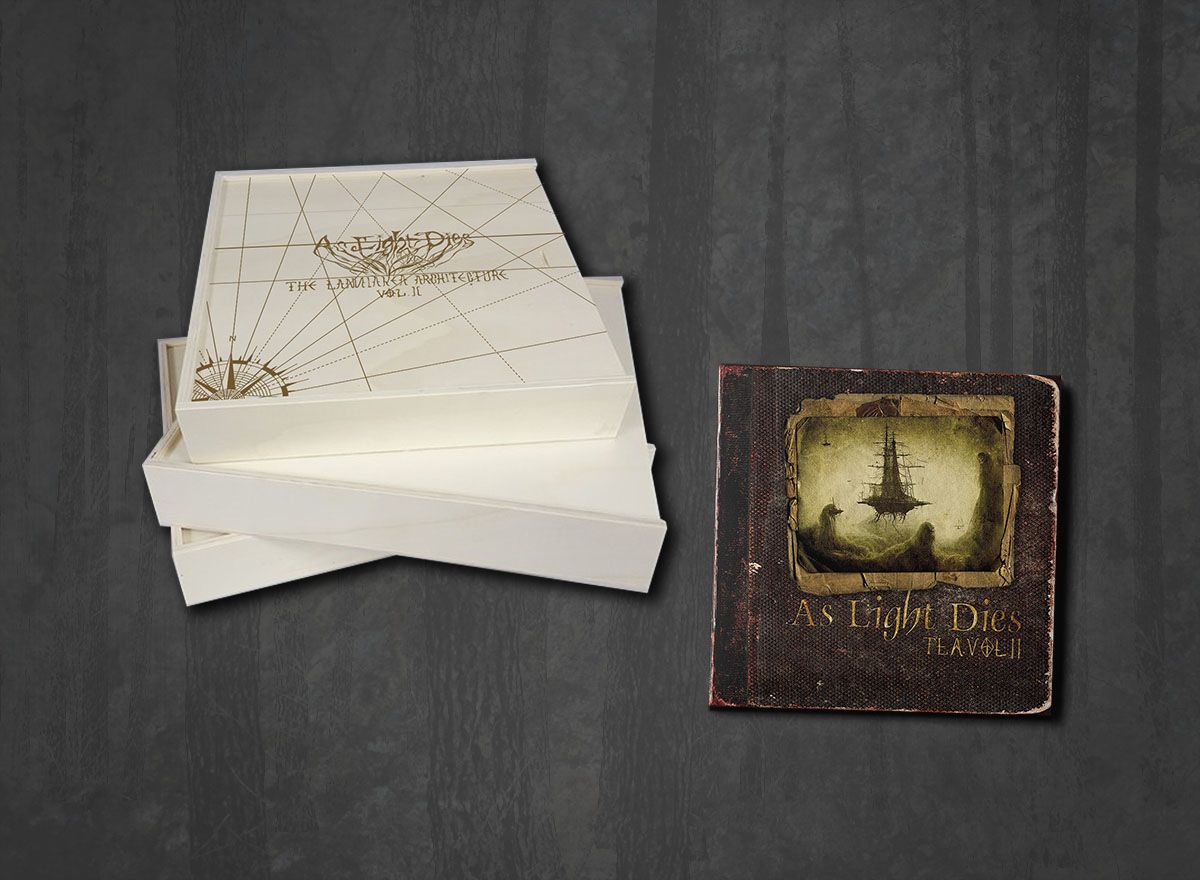 Additional artwork for "The Laniakea Architecture: Volume II" by As Light Dies available at Darkwoods Webstore