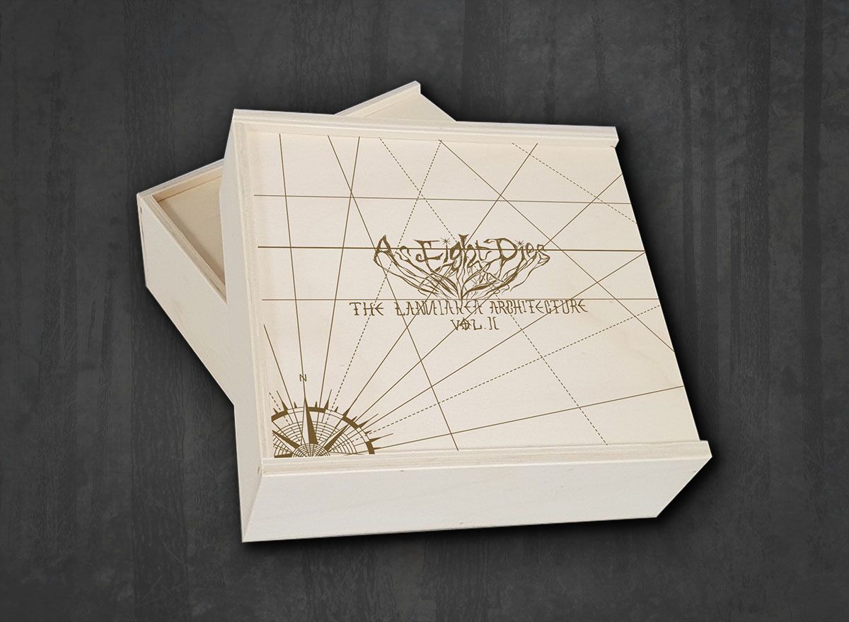 Additional artwork for "The Laniakea Architecture: Volume II" by As Light Dies available at Darkwoods Webstore