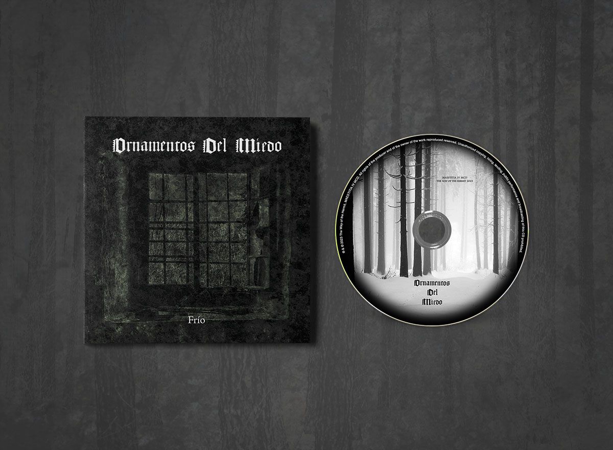 Additional artwork for "Frío" by Ornamentos del Miedo available at Darkwoods Webstore