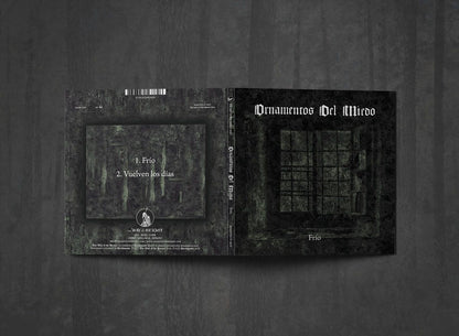 Additional artwork for "Frío" by Ornamentos del Miedo available at Darkwoods Webstore