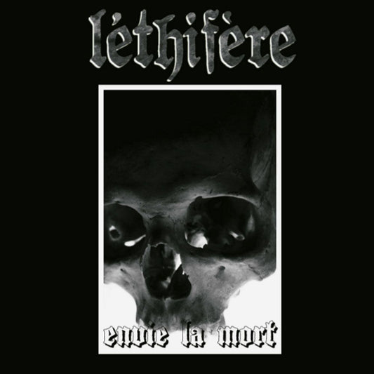 Front cover of "Envie la mort" by Léthifère available at Darkwoods Webstore
