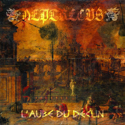 Front cover of "L'aube du déclin" by Neptrecus available at Darkwoods Webstore