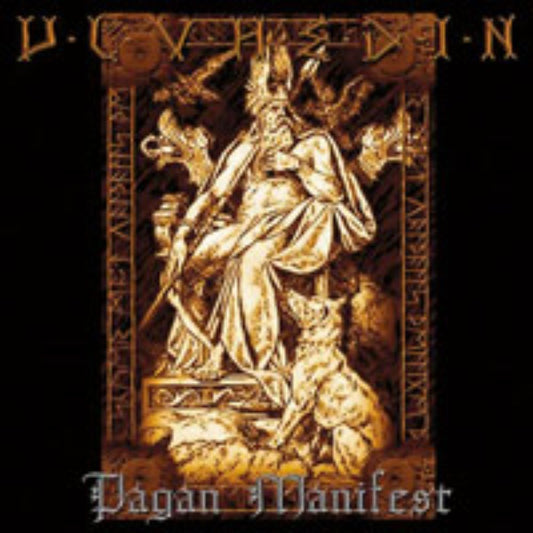 Front cover of "Pagan Manifest" by Ulvhedin available at Darkwoods Webstore
