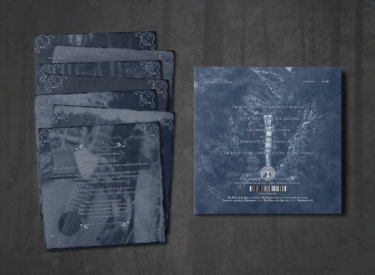 Additional artwork for "...And Yet, The River Will Flow" by Astorg available at Darkwoods Webstore