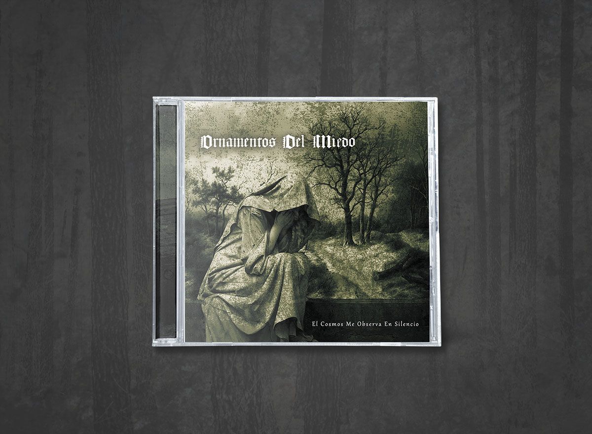 Additional artwork for "El Cosmos me Observa en Silencio" by Ornamentos del Miedo available at Darkwoods Webstore