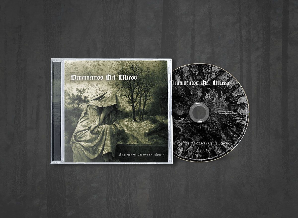 Additional artwork for "El Cosmos me Observa en Silencio" by Ornamentos del Miedo available at Darkwoods Webstore
