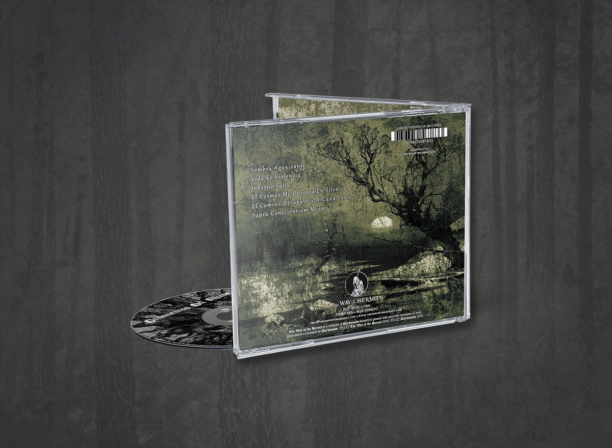 Additional artwork for "El Cosmos me Observa en Silencio" by Ornamentos del Miedo available at Darkwoods Webstore