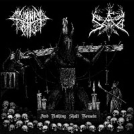 Front cover of "And Nothing Shalt Remain" by Mourning Forest / Sad available at Darkwoods Webstore