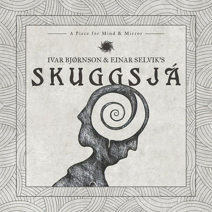 Front cover of "Skuggsjá (A Piece for Mind & Mirror)" by Ivar Bjørnson & Einar Selvik available at Darkwoods Webstore