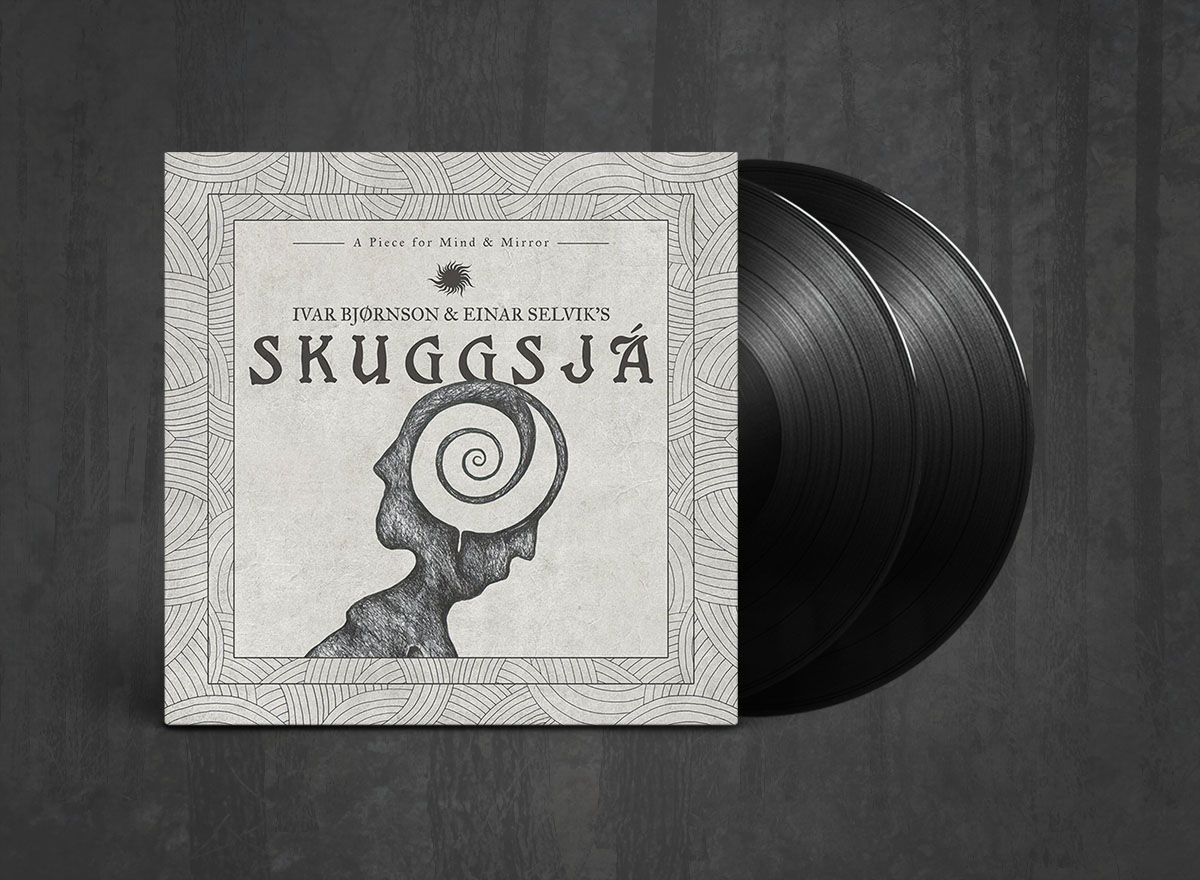 Additional artwork for "Skuggsjá (A Piece for Mind & Mirror)" by Ivar Bjørnson & Einar Selvik available at Darkwoods Webstore