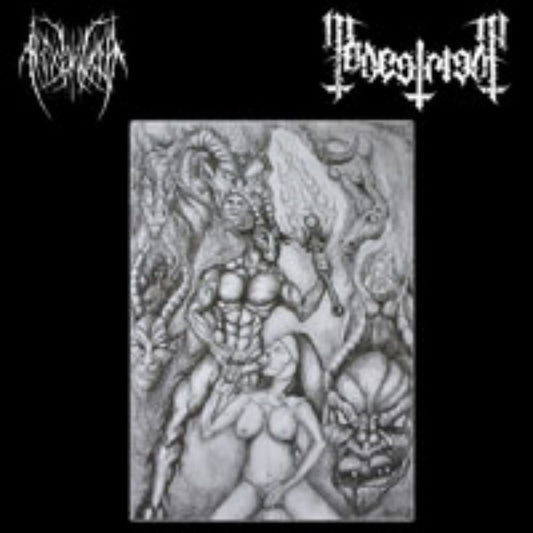 Front cover of "Hexenwald / Todestriebe" by Hexenwald / Todestriebe available at Darkwoods Webstore