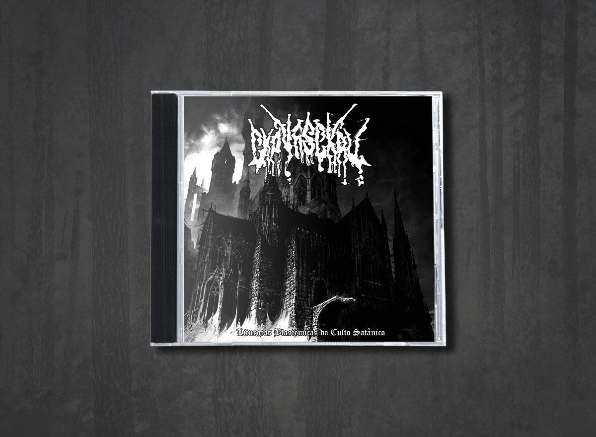 Additional artwork for "Liturgias Blasf​é​micas do Culto Sat​â​nico" by Chavasckall available at Darkwoods Webstore