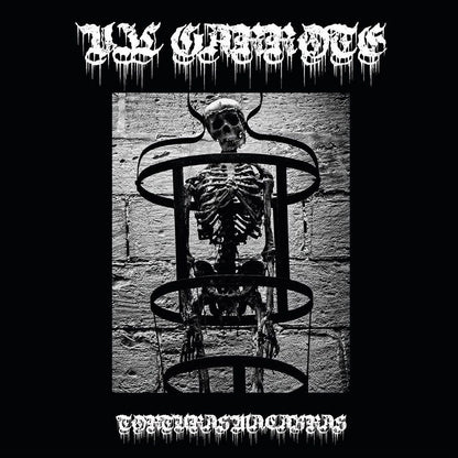 Front cover of "Torturas Macabras" by Vil Garrote available at Darkwoods Webstore