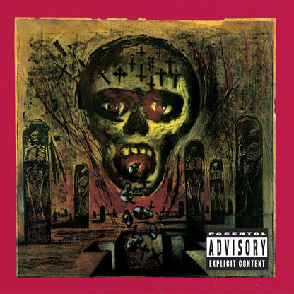 Front cover of "Seasons in the Abyss" by Slayer available at Darkwoods Webstore