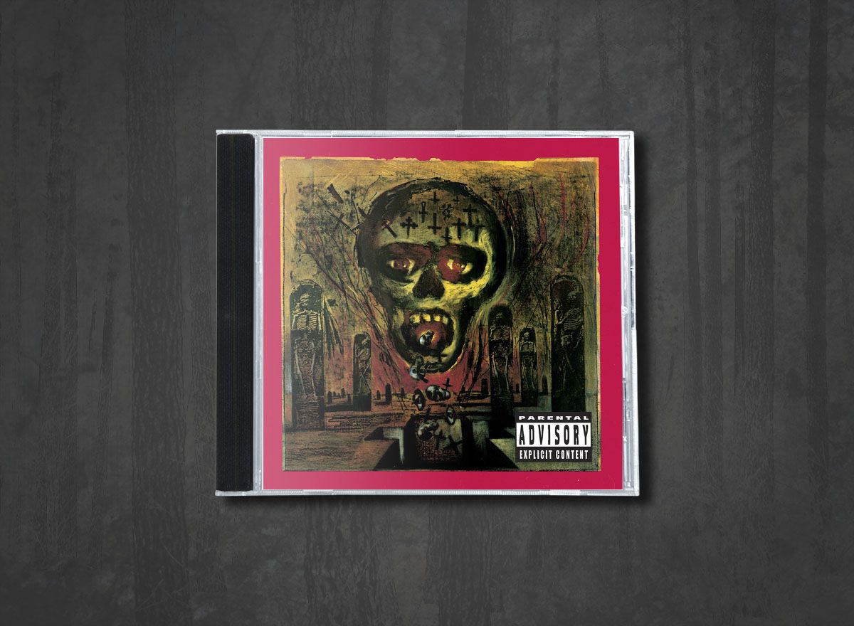 Additional artwork for "Seasons in the Abyss" by Slayer available at Darkwoods Webstore