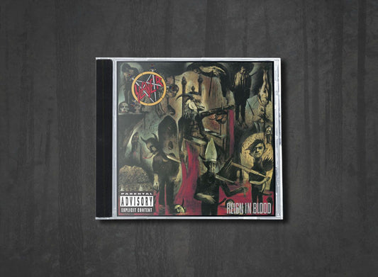 Additional artwork for "Reign in Blood" by Slayer available at Darkwoods Webstore