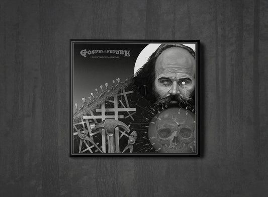 Additional artwork for "Blowtorch Mankind" by Gospel of the Future available at Darkwoods Webstore
