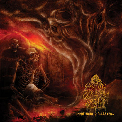 Front cover of "Unnatural Disasters" by Skeletal Spectre available at Darkwoods Webstore
