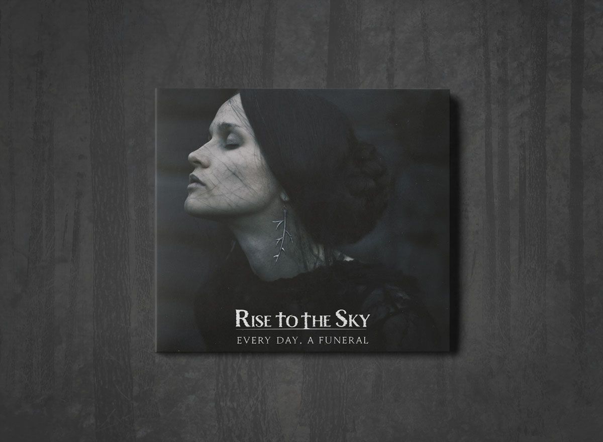 Additional artwork for "Every Day, a Funeral" by Rise to the Sky available at Darkwoods Webstore