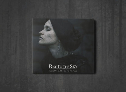 Additional artwork for "Every Day, a Funeral" by Rise to the Sky available at Darkwoods Webstore