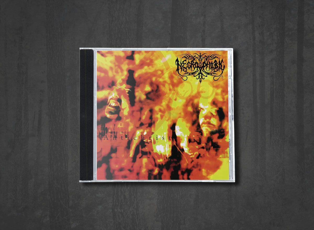 Additional artwork for "The Third Antichrist" by Necrophobic available at Darkwoods Webstore