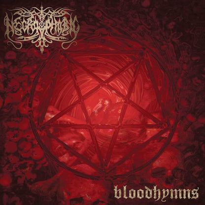 Front cover of "Bloodhymns" by Necrophobic available at Darkwoods Webstore