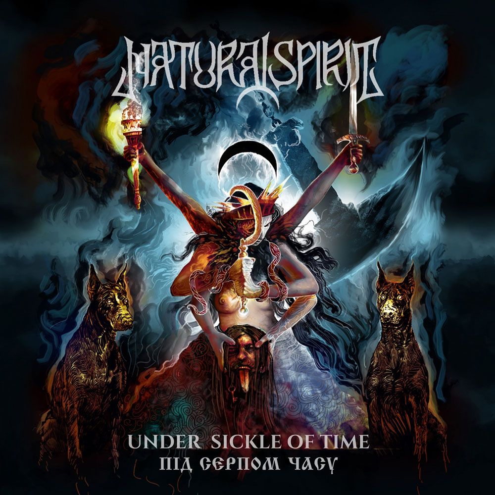 Front cover of "Під серпом часу (Under Sickle of Time)" by Natural Spirit available at Darkwoods Webstore