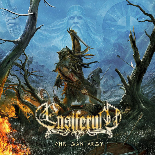 Front cover of "One Man Army" by Ensiferum available at Darkwoods Webstore