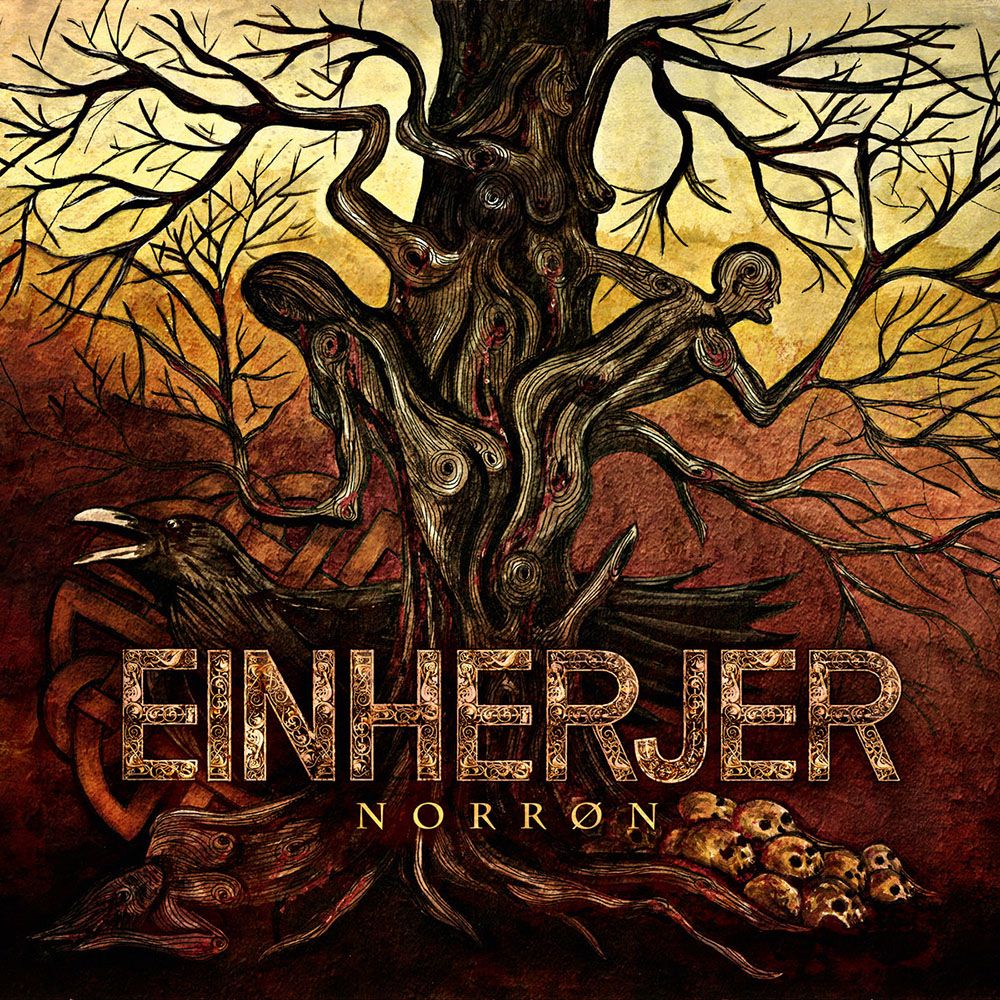 Front cover of "Norrøn" by Einherjer available at Darkwoods Webstore