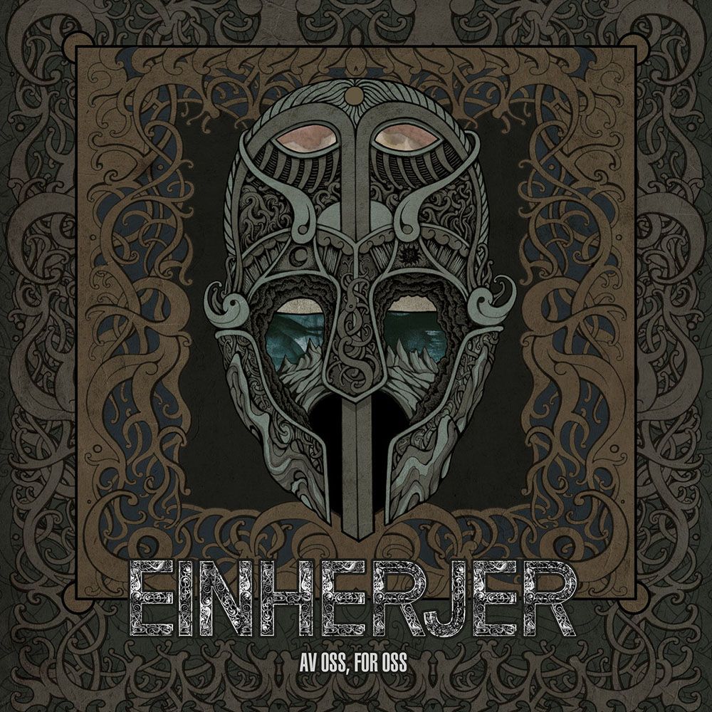 Front cover of "Av oss, for oss" by Einherjer available at Darkwoods Webstore