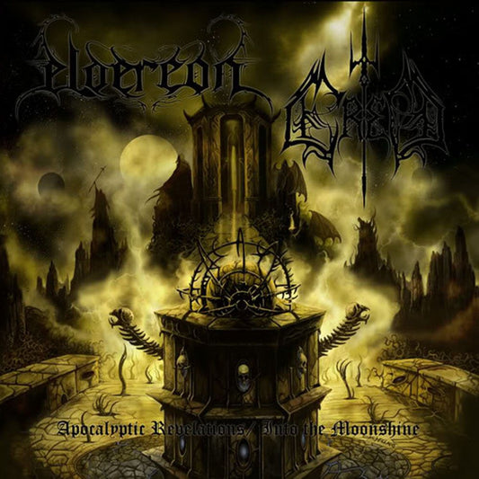 Front cover of "Apocalyptic Revelations / Into the Moonshine" by Ered / Eldereon available at Darkwoods Webstore