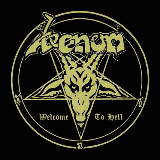 Front cover of "Welcome to Hell" by Venom available at Darkwoods Webstore