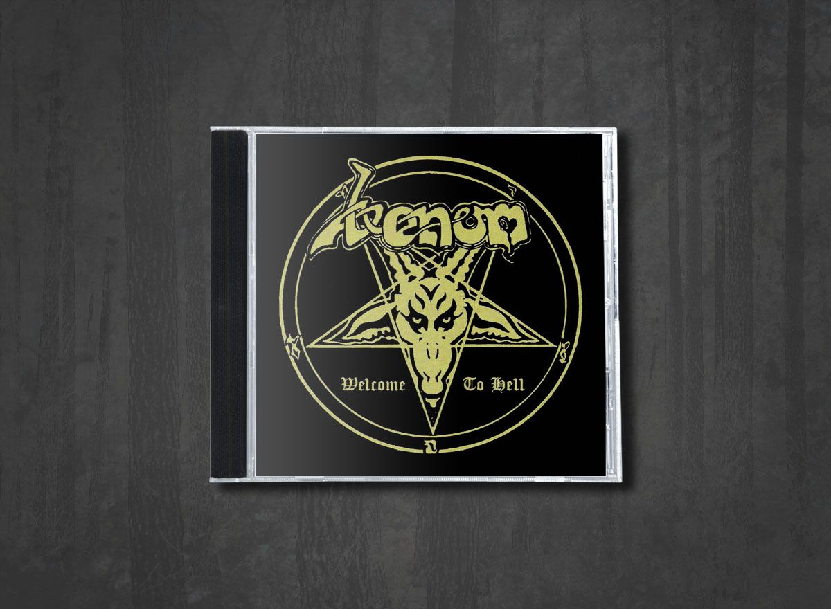 Additional artwork for "Welcome to Hell" by Venom available at Darkwoods Webstore