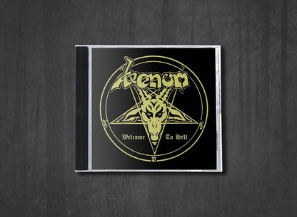 Additional artwork for "Welcome to Hell" by Venom available at Darkwoods Webstore