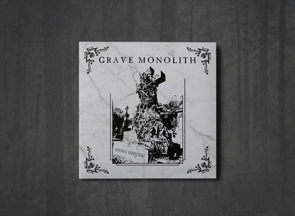 Additional artwork for "Demo I" by Grave Monolith available at Darkwoods Webstore