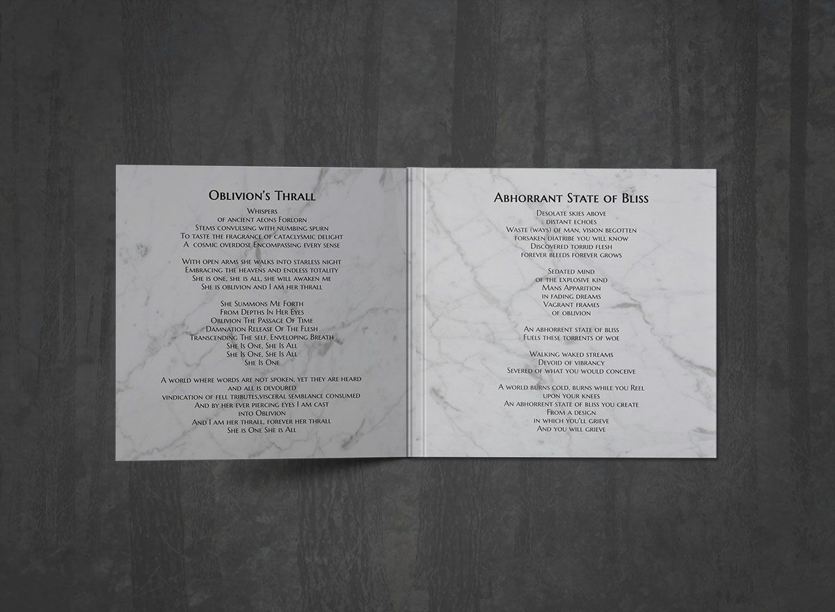 Additional artwork for "Demo I" by Grave Monolith available at Darkwoods Webstore