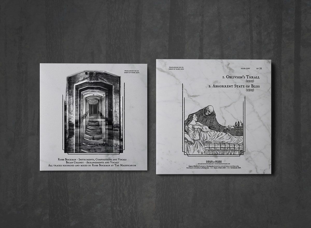 Additional artwork for "Demo I" by Grave Monolith available at Darkwoods Webstore