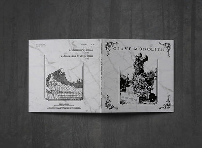 Additional artwork for "Demo I" by Grave Monolith available at Darkwoods Webstore