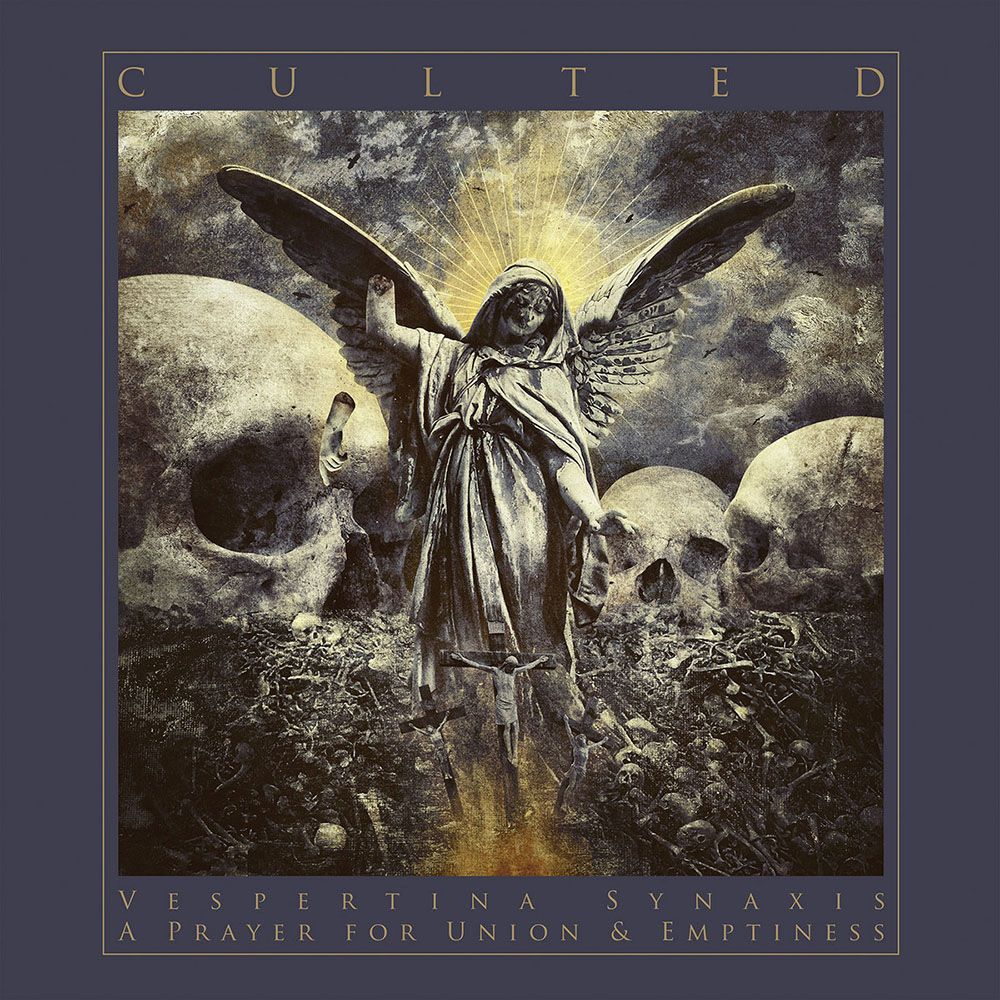 Front cover of "Vespertina Synaxis - A Prayer for Union & Emptiness" by Culted available at Darkwoods Webstore