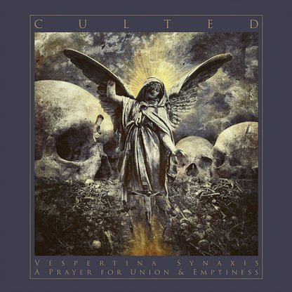 Front cover of "Vespertina Synaxis - A Prayer for Union & Emptiness" by Culted available at Darkwoods Webstore