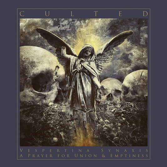 Front cover of "Vespertina Synaxis - A Prayer for Union & Emptiness" by Culted available at Darkwoods Webstore