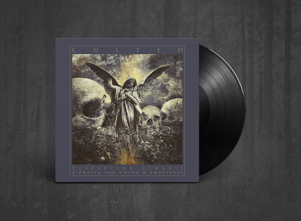 Additional artwork for "Vespertina Synaxis - A Prayer for Union & Emptiness" by Culted available at Darkwoods Webstore