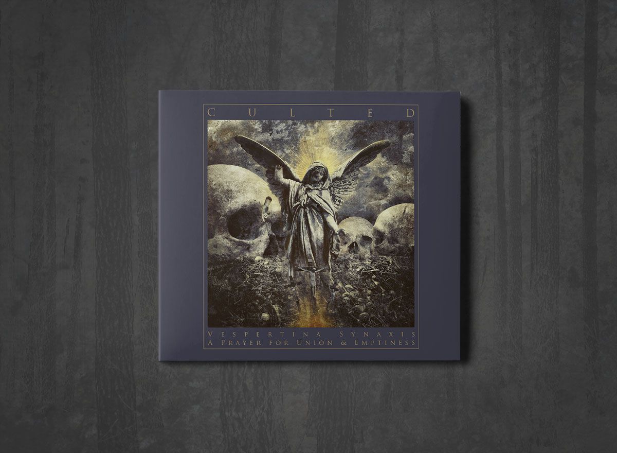 Additional artwork for "Vespertina Synaxis - A Prayer for Union & Emptiness" by Culted available at Darkwoods Webstore
