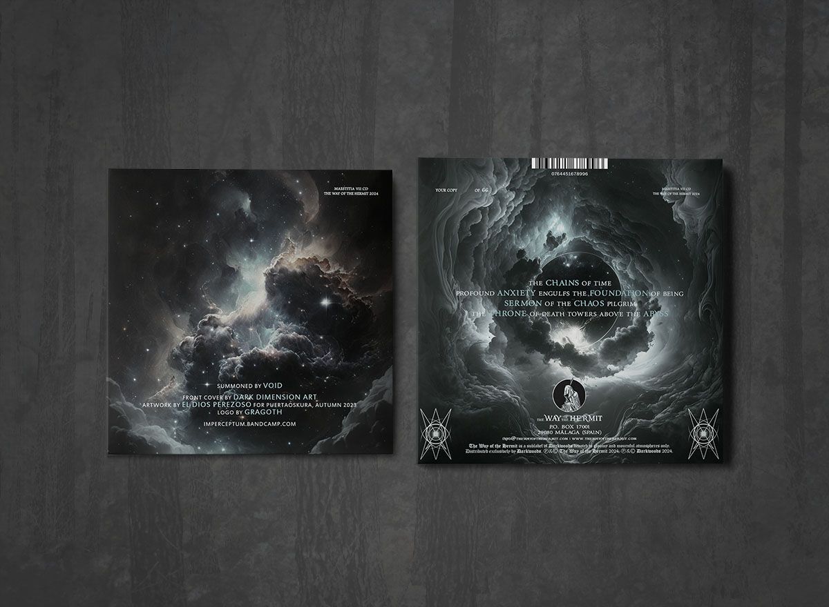 Additional artwork for "Chaos Pilgrimage" by Imperceptum available at Darkwoods Webstore