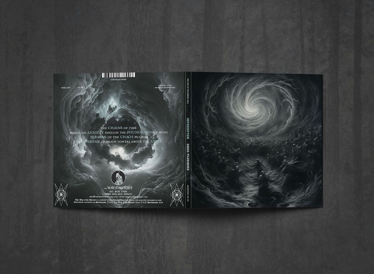 Additional artwork for "Chaos Pilgrimage" by Imperceptum available at Darkwoods Webstore