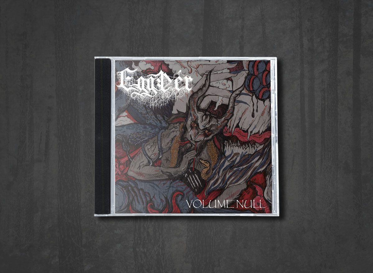 Additional artwork for "Volume Null" by Eggþér available at Darkwoods Webstore