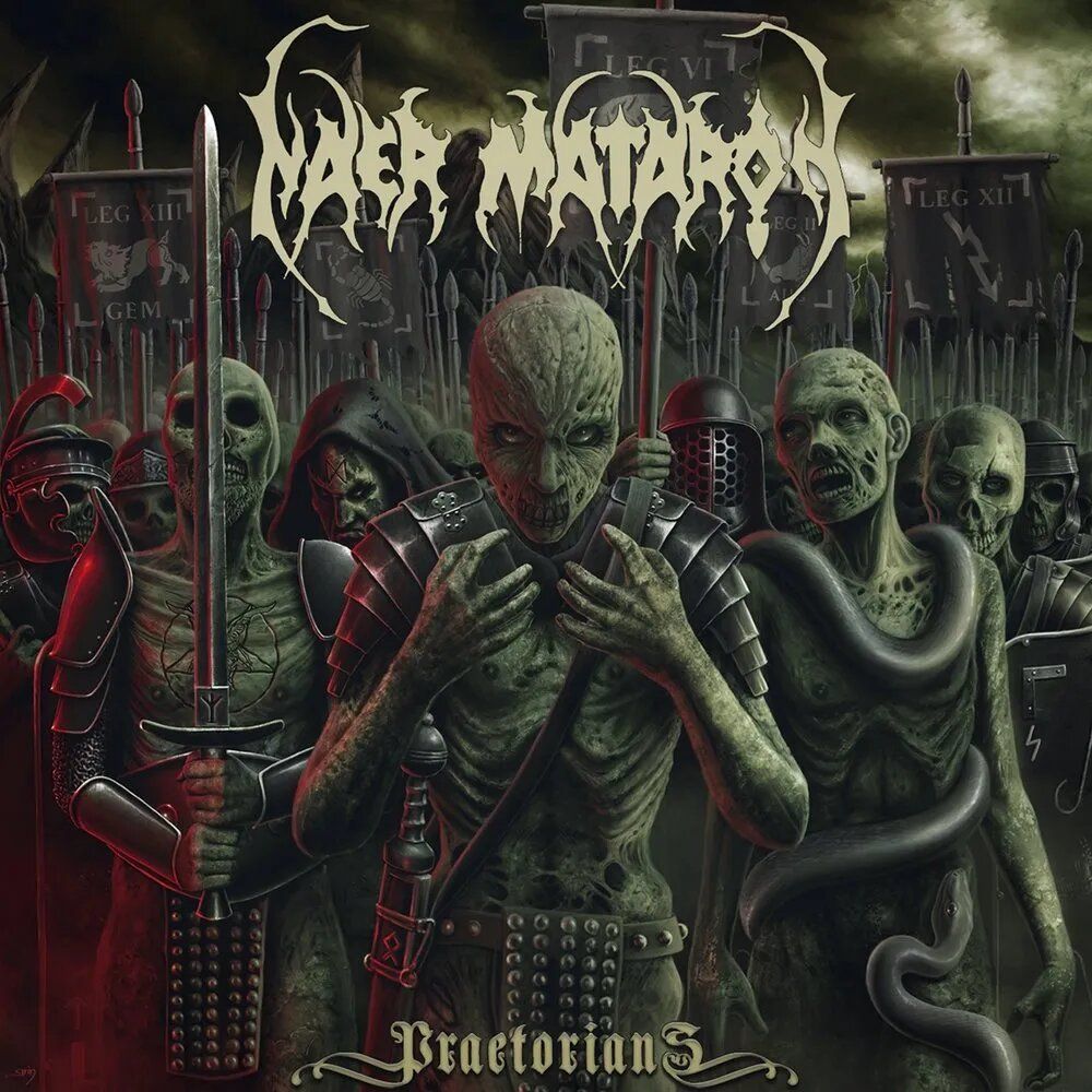 Front cover of "Praetorians" by Naer Mataron available at Darkwoods Webstore